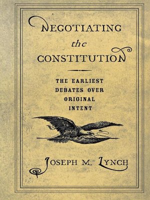 cover image of Negotiating the Constitution
